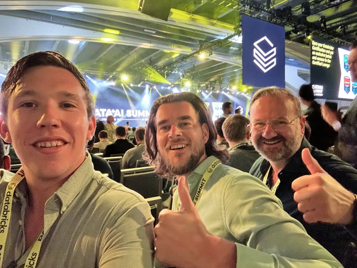 BrainStax team op de Databricks DATA+AI Summit