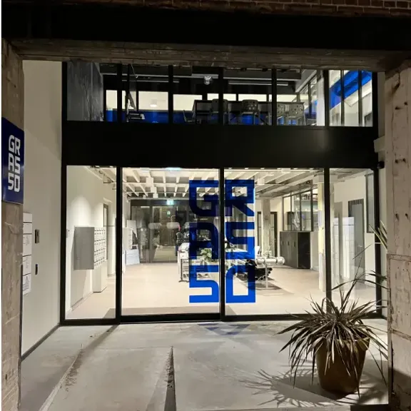 BrainStax kantoor in GRASSO gebouw, 's-Hertogenbosch